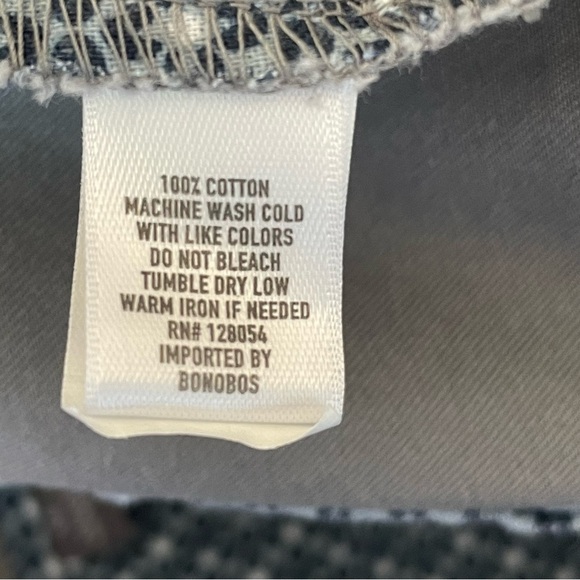 Bonobos Men's Charcoal Flat Front Shorts - Picture 7 of 8